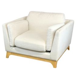 Article Ceni 39" Lounge Chair - Buckler Ivory