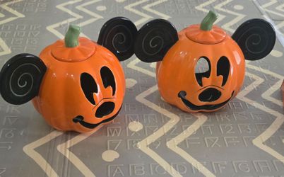 Mickey Mouse halloween pumpkin tealights