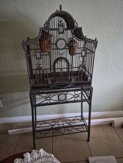 Victorian bird cage