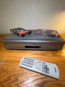 Toshiba VHS/DVD Combo Player with Remote
