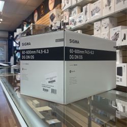Sigma 60-600mm For Sony