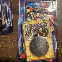 Pokémon phantasmal flames 2 pack blister raikou