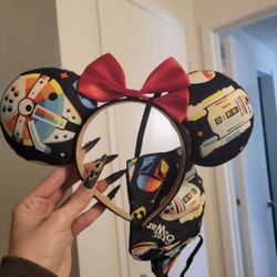 Disney mickey Ears Star Wars With Face Mask