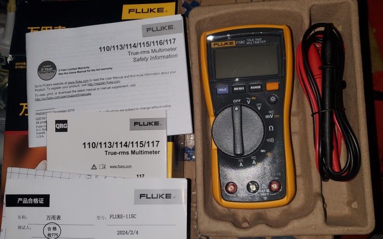 Fluke 115 True RMS MULTIMETER $225 VALUE