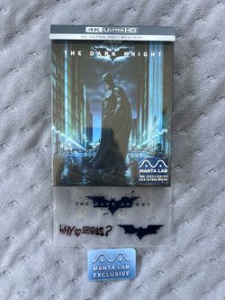 Manta Lab Batman The Dark Knight 4K UHD steelbook