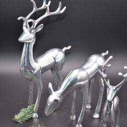 CHRISTMAS DEER - ONE LOT OF THREE