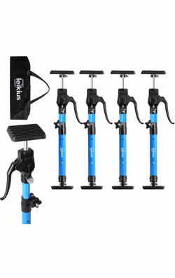 Aluminum Handle Cabinet Jack for Installing Cabinets 4PC, 15.8-23.6 Inches 200LB Load Capacity Hand Support System, Premium Adjustable Cabinet Lift Ja