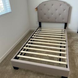 Brand New Twin Size Platform Bed Frame (New In Box) 