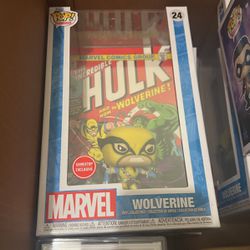 Wolverine Hulk Comic book Funko Pop