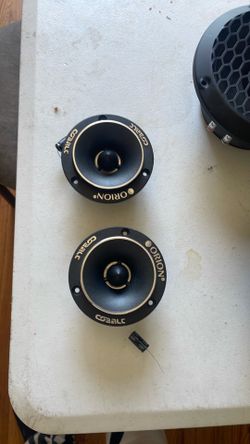 Car speakers front to back