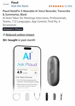 Plaud AI Voice Recorder