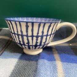 Vintage Cobalt Blue teacup