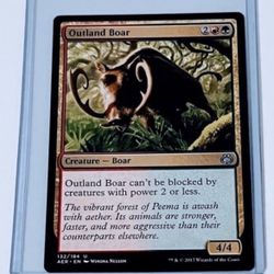 MTG Outland Boar Aether Revolt 132/184 Regular Uncommon