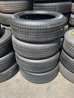 Bridgestone  245/55R19 Set of four used $300