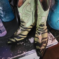 Awesome Cowboy Leather Boots - Botas Vaqueras de  Niño