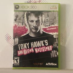 Tong Hawks American Wasteland Xbox 360