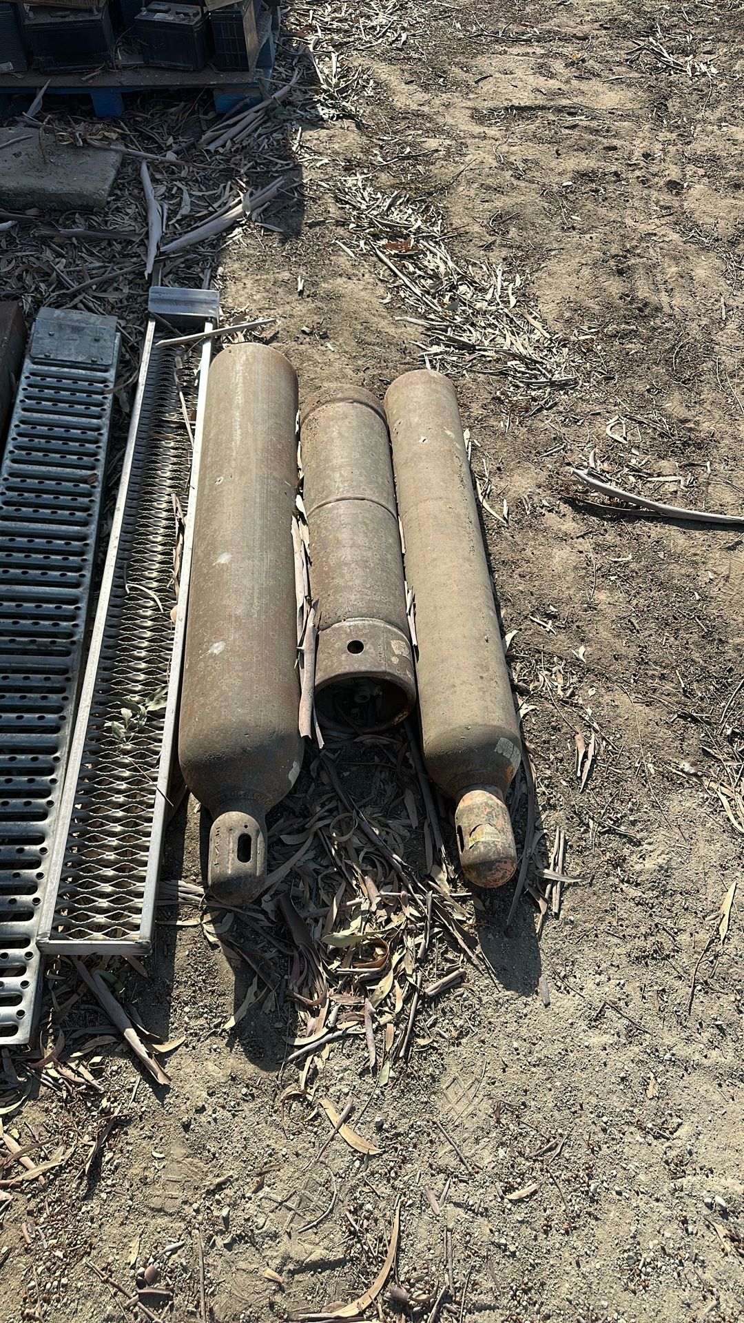Oxygen And Acetylene Bottles