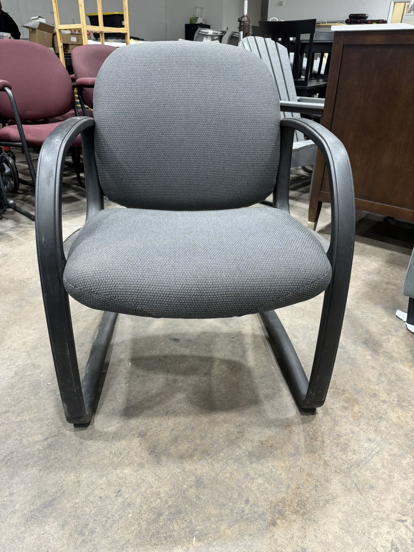 Gray Office/Guest Chair