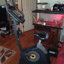 Golds Gym Exercise Bike W/ Bluetooth