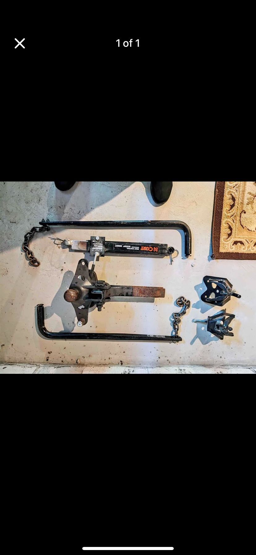 Trailer Hitch With Sway Bars