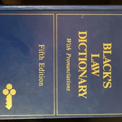 Blacks Law Dictionary 5th Edition