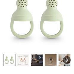 Mushie Silicone Fresh Food Feeder