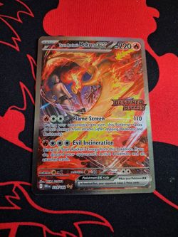 Team Rockets Moltres EX Promo SIR 229/182 Destined Rivals N/M