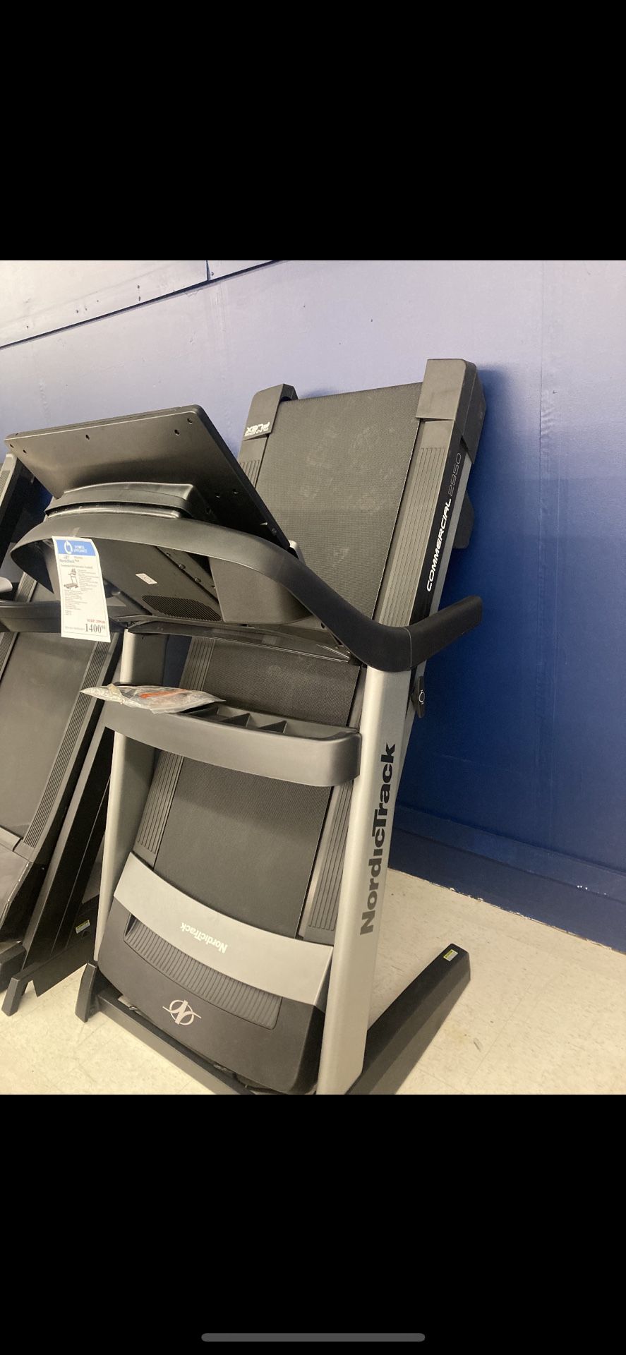 NordicTrack Treadmill (new Warranty Included)