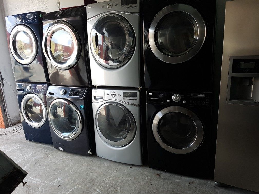 Lg washer and dryer sets