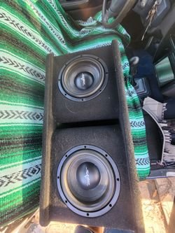 Skar Audio Dual Subwoofer Box 2 8"