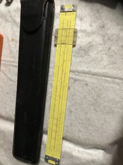 Pickett Synchro Scale Rule Vintage