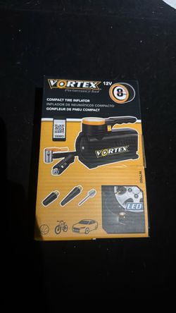 Vortex Performance Tool 12V Compact Tire Inflator