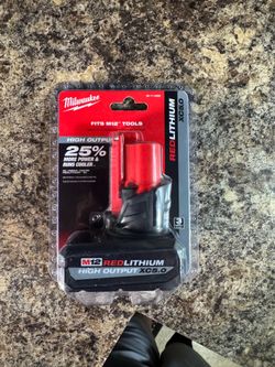 Milwuakee M12 5.0ah high output battery (BRAND NEW!!)