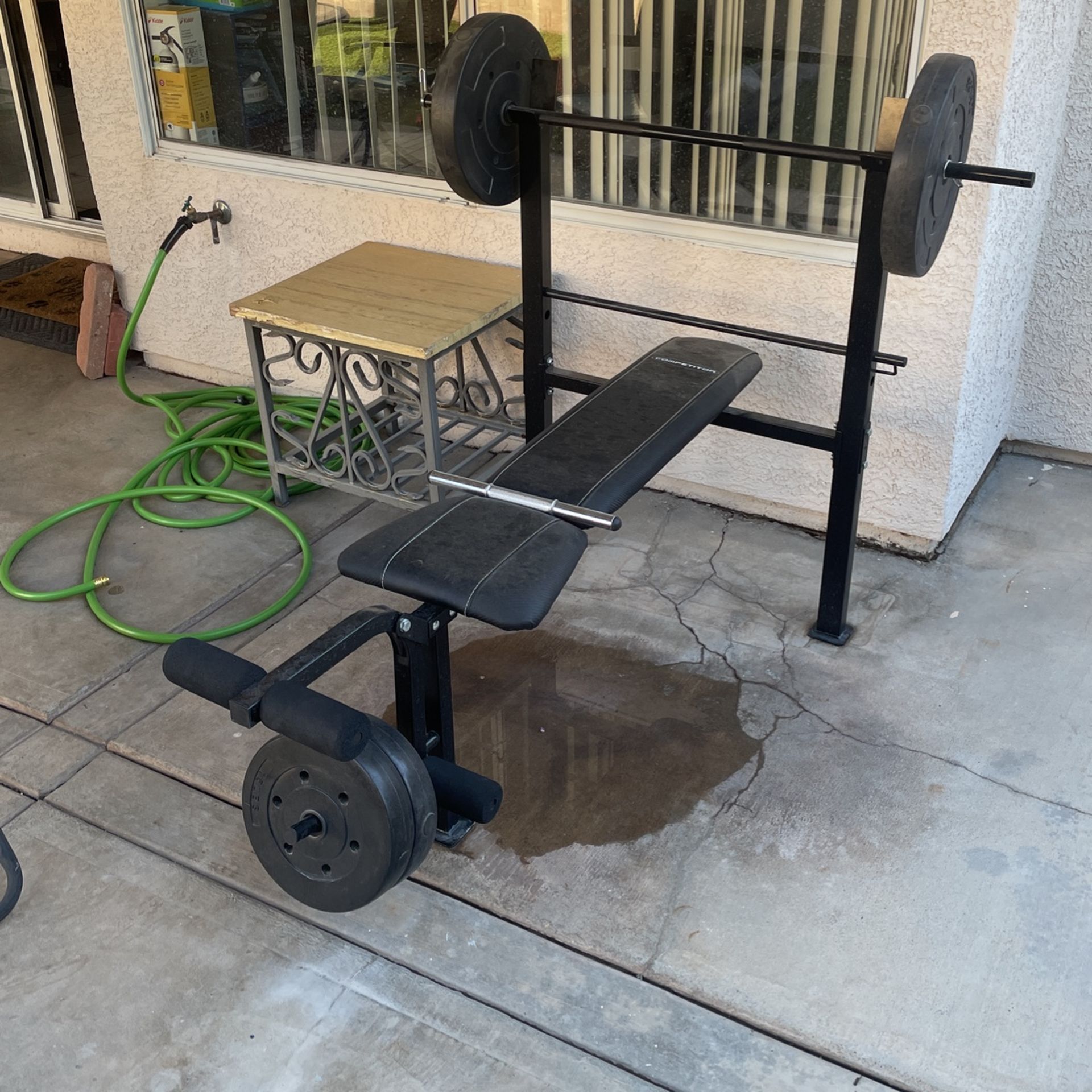 Bench Press And Weights
