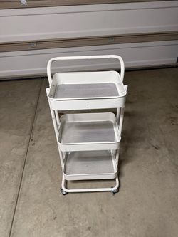 3 tier Rolling cart for office