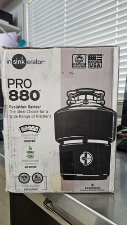 New InSinkerator Pro Series 880
