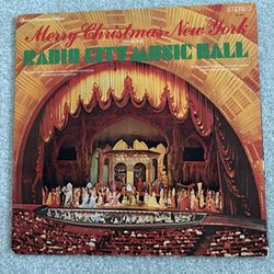 Merry Christmas, New York Radio City Musical 1972 LP Record CR 1004