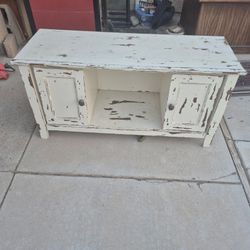 White Tv Stand 