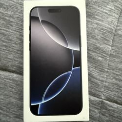 Iphone 16 Pro Max 256gb  Unlocked