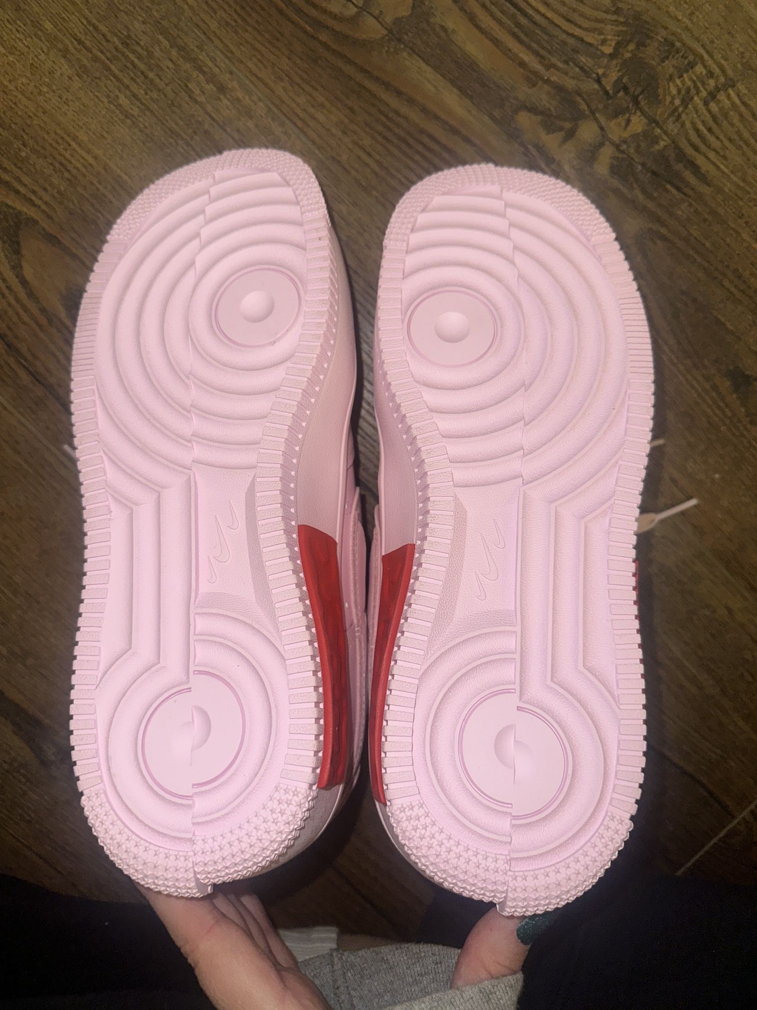 *New* Nike Womens Air Force 1 Low Fontanka Foam Pink Sneakers Shoe Size 8