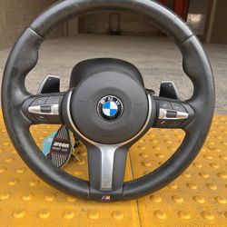 ✅✅BMW F30 F31 SPORT STEERING WHEEL WITH LABS 