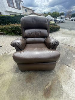 Leather Recliner 