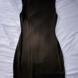 Brown Short Dress