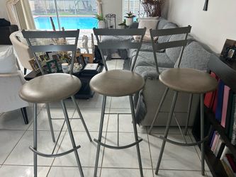 3 Bar Stools $10 each