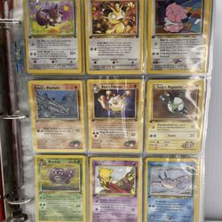Pokémon 1999 Cards 1st Edition + Topps