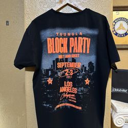 YOUNGLA Block Party Exclusive T Shirt Medium