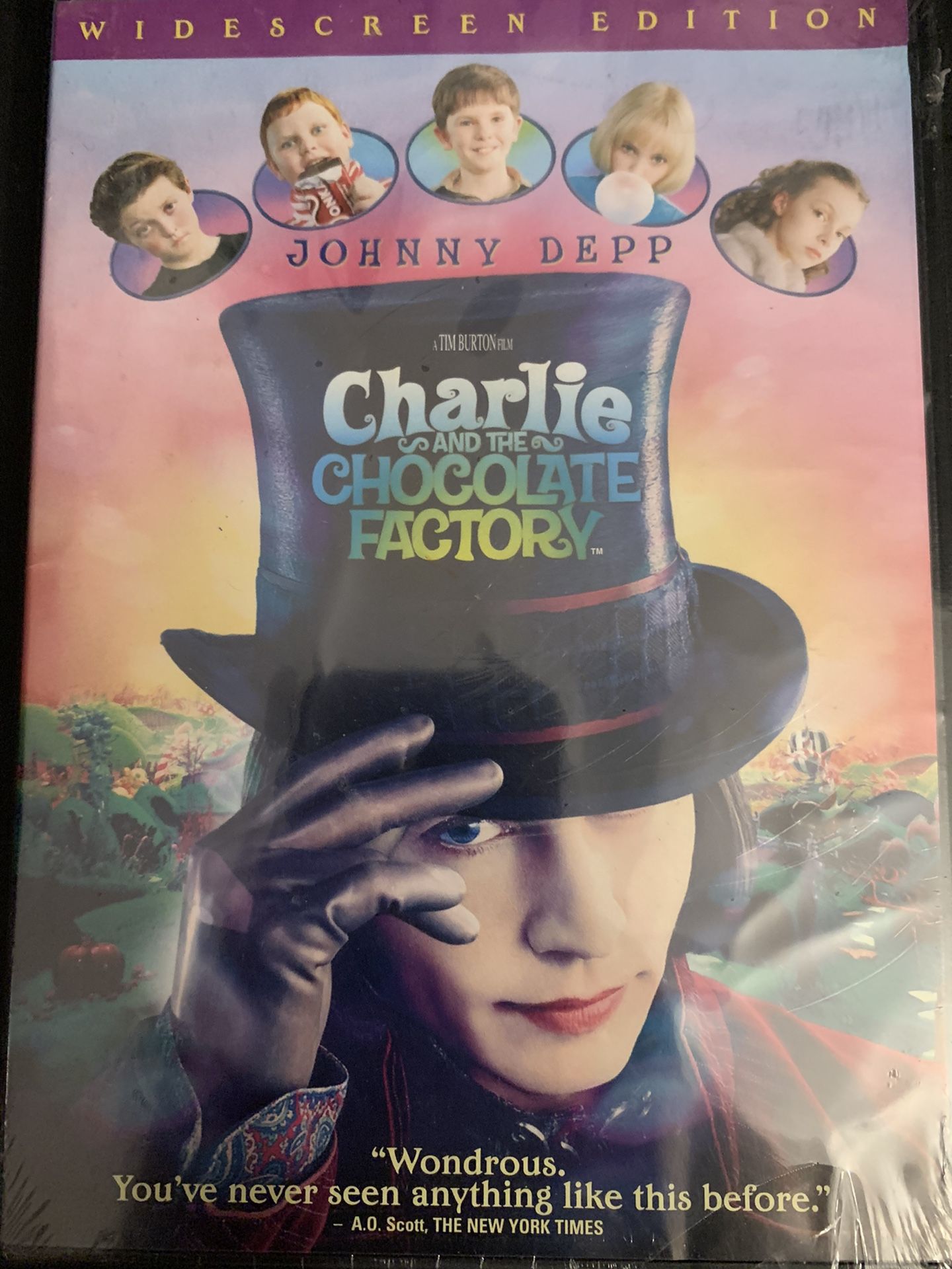 CHARLIE And The CHOCOLATE FACTORY Full Screen Edition (DVD-2005) Johnny DEPP!