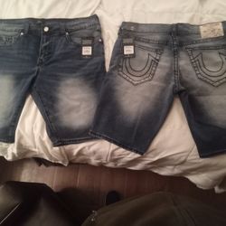 True Religion Ricky Mens Shorts