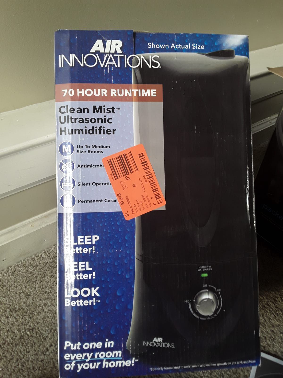 New air innovations humidifier
