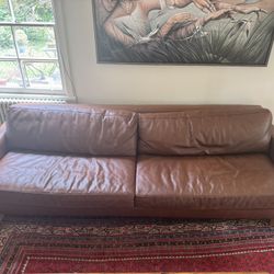 Leather sofa